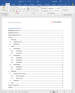 Das Inhaltsverzeichnis Deiner Bachelorarbeit Erstellen + Vorlage